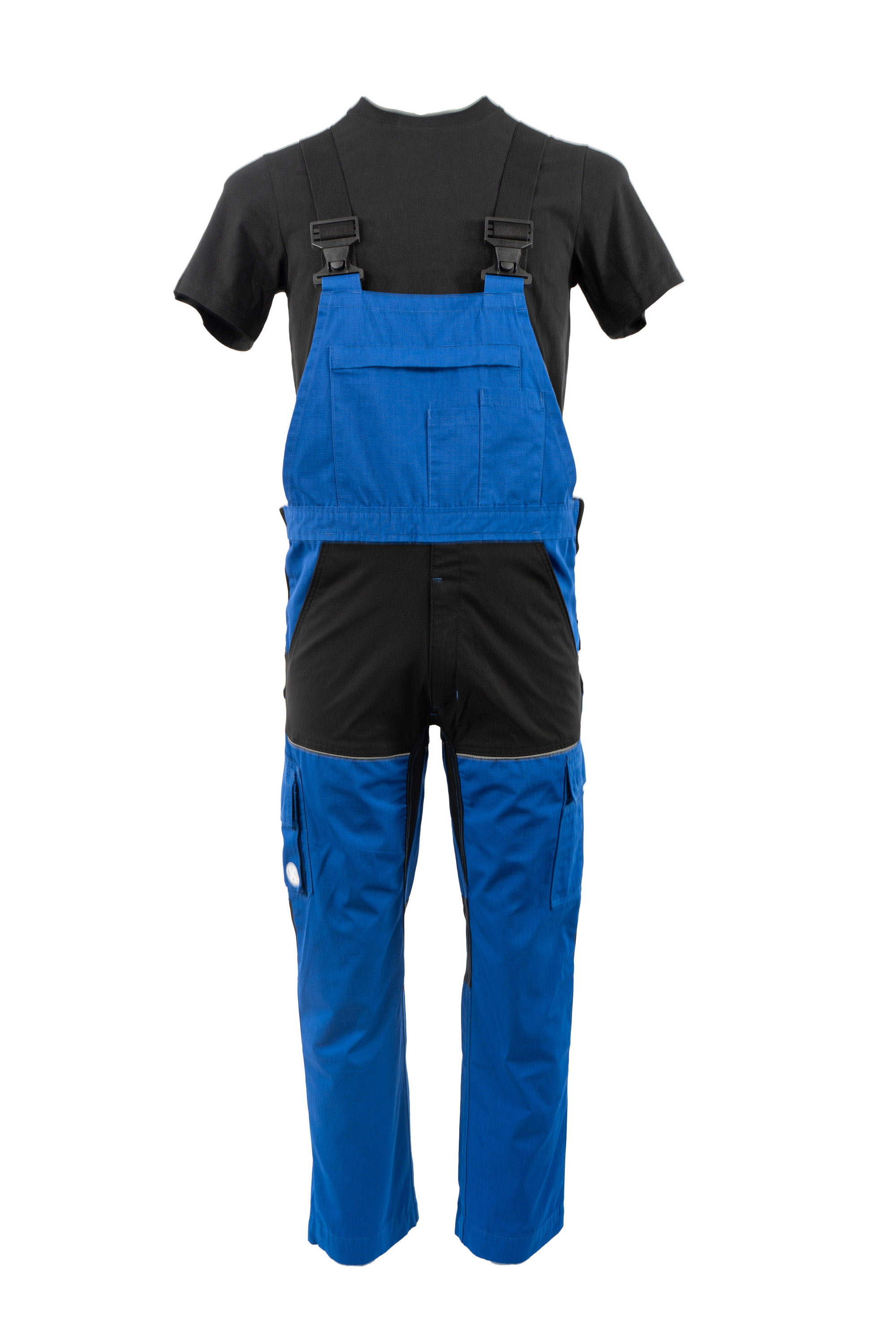 Krenger Stretch Latzhose, royalblau, 36/38 - 60/62