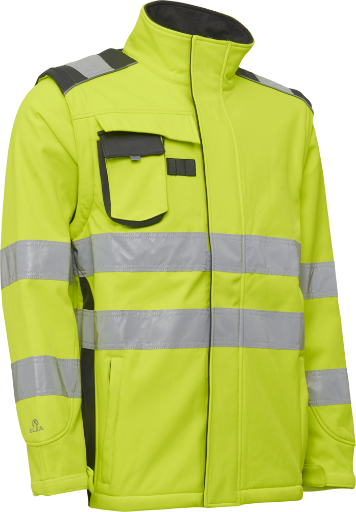 Visible Xtreme Softshelljacke mit Extra Rückenlänge