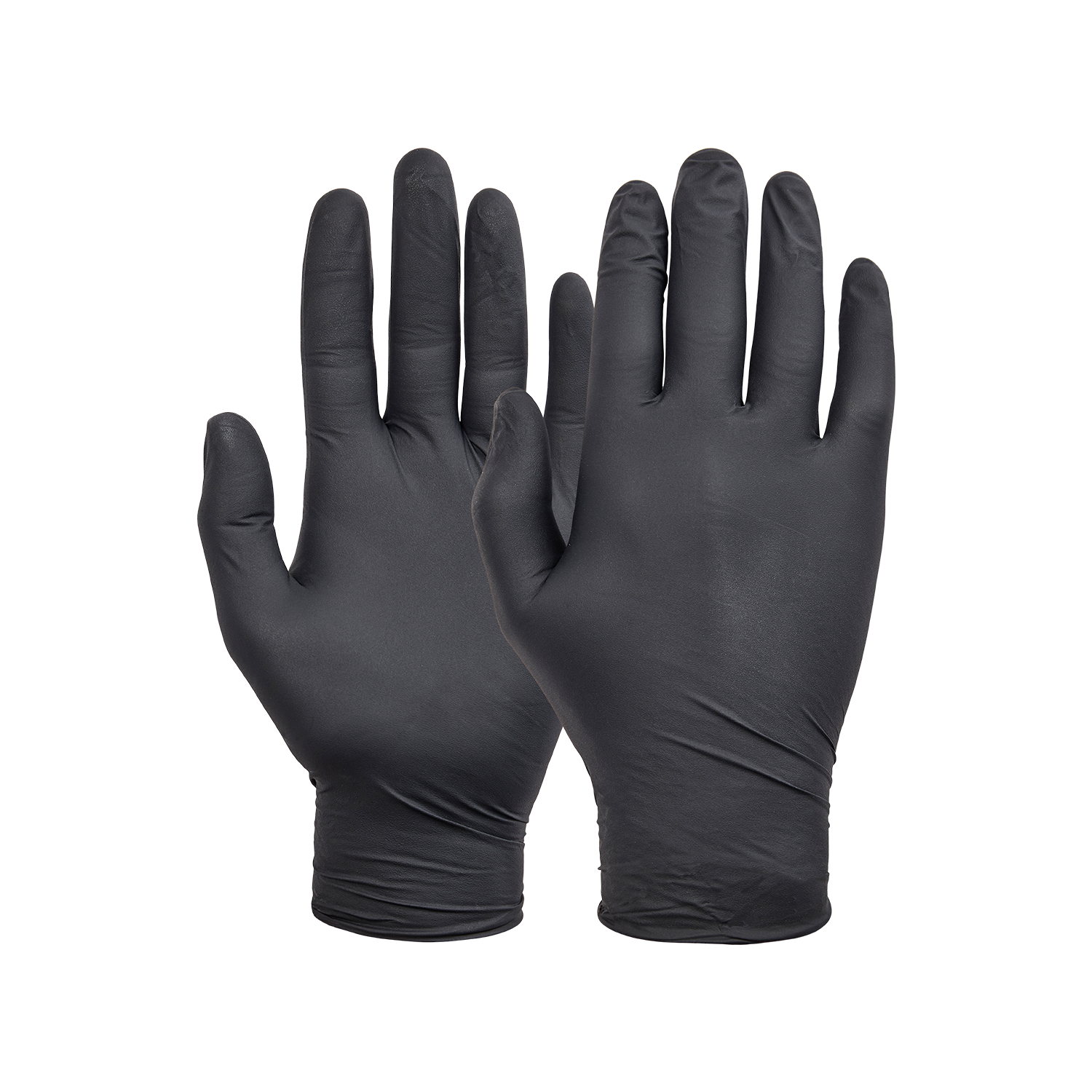 NORSE Disposable Black | Schwarze Einweg-Nitrilhandschuhe